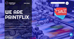 Desktop Screenshot of printflix.com